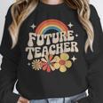 Future Teacher Kids Youth Girls Rainbow Pre-k Kindergarten Unisex Sweatshirt, novelty gifts, funny gifts
