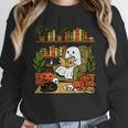 Ghost Library Reading Books Halloween Librarian Teacher Unisex Sweatshirt, novelty gifts, funny gifts Ghost Library Reading Books Halloween Librarian Teacher Unisex Sweatshirt, novelty gifts, funny gifts