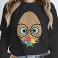 The Good Egg Teacher Halloween Costume Food Group Cute Unisex Sweatshirt, novelty gifts, funny gifts