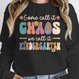 Groovy Some Call It Chaos We Call It Kindergarten Teacher Unisex Sweatshirt, novelty gifts, funny gifts Groovy Some Call It Chaos We Call It Kindergarten Teacher Unisex Sweatshirt, novelty gifts, funny gifts