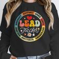Groovy Lead Teacher Appreciation Back To School Unisex Sweatshirt, novelty gifts, funny gifts Groovy Lead Teacher Appreciation Back To School Unisex Sweatshirt, novelty gifts, funny gifts