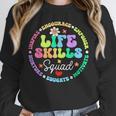Groovy Life Skills Squad Teacher Special Ed SPED Team Crew Unisex Sweatshirt, novelty gifts, funny gifts Groovy Life Skills Squad Teacher Special Ed SPED Team Crew Unisex Sweatshirt, novelty gifts, funny gifts