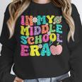 Groovy In My Middle School Era Back To School Teacher Unisex Sweatshirt, novelty gifts, funny gifts Groovy In My Middle School Era Back To School Teacher Unisex Sweatshirt, novelty gifts, funny gifts