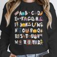 Halloween Alphabet ABCs Learning Kindergarten Teacher Men Women Kids Unisex Sweatshirt, novelty gifts, funny gifts Halloween Alphabet ABCs Learning Kindergarten Teacher Men Women Kids Unisex Sweatshirt, novelty gifts, funny gifts