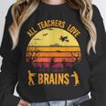 Halloween Costume Teacher Love Brains Zombie Unisex Sweatshirt, novelty gifts, funny gifts Halloween Costume Teacher Love Brains Zombie Unisex Sweatshirt, novelty gifts, funny gifts