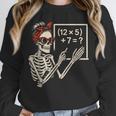 Halloween Math Teacher Skeleton Six Seven Meme Brainrot Unisex Sweatshirt, novelty gifts, funny gifts Halloween Math Teacher Skeleton Six Seven Meme Brainrot Unisex Sweatshirt, novelty gifts, funny gifts