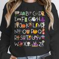 Halloween Nursery Teacher Shirt Halloween Alphabet Unisex Sweatshirt, novelty gifts, funny gifts