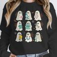 Halloween Science Teacher Student Ghost Laboratory Men Women Unisex Sweatshirt, novelty gifts, funny gifts
