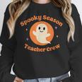 Halloween Teacher Crew Spooky Season Retro Ghost Unisex Sweatshirt, novelty gifts, funny gifts Halloween Teacher Crew Spooky Season Retro Ghost Unisex Sweatshirt, novelty gifts, funny gifts