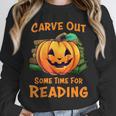 Halloween Teacher Librarian Pumpkin Reading Books Men Women Kids Unisex Sweatshirt, novelty gifts, funny gifts Halloween Teacher Librarian Pumpkin Reading Books Men Women Kids Unisex Sweatshirt, novelty gifts, funny gifts