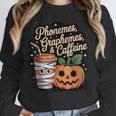 Halloween Teacher Phonemes Graphemes Caffeine Coffee Lover Unisex Sweatshirt, novelty gifts, funny gifts Halloween Teacher Phonemes Graphemes Caffeine Coffee Lover Unisex Sweatshirt, novelty gifts, funny gifts