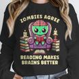 Halloween Teacher Zombie Reading Is Good For Brains Unisex Sweatshirt, novelty gifts, funny gifts Halloween Teacher Zombie Reading Is Good For Brains Unisex Sweatshirt, novelty gifts, funny gifts