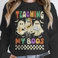 Halloween Teaching My Boos Cute Ghost Teacher Life Costume Unisex Sweatshirt, novelty gifts, funny gifts