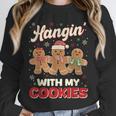 Hangin With My Cookies Gingerbread Man Xmas Teacher Unisex Sweatshirt, novelty gifts, funny gifts Hangin With My Cookies Gingerbread Man Xmas Teacher Unisex Sweatshirt, novelty gifts, funny gifts