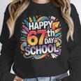 Happy 67 Days Of School Meme 100 Day Of School Teacher 6 7 Unisex Sweatshirt, novelty gifts, funny gifts