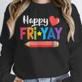 Happy Fri-Yay Friday Lovers Fun Teacher Life Weekend Unisex Sweatshirt, novelty gifts, funny gifts Happy Fri-Yay Friday Lovers Fun Teacher Life Weekend Unisex Sweatshirt, novelty gifts, funny gifts