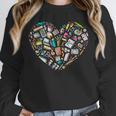 Heart Shape Art Teacher And Painting Sketching Artist Unisex Sweatshirt, novelty gifts, funny gifts Heart Shape Art Teacher And Painting Sketching Artist Unisex Sweatshirt, novelty gifts, funny gifts