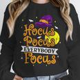 Hocus Pocus Everybody Focus Halloween Teacher Men Women Kids Unisex Sweatshirt, novelty gifts, funny gifts