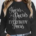 Hocus Pocus Everybody Focus Teacher Halloween Shirt Unisex Sweatshirt, novelty gifts, funny gifts Hocus Pocus Everybody Focus Teacher Halloween Shirt Unisex Sweatshirt, novelty gifts, funny gifts