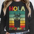 Hola Estudiantes Spanish Teacher Back To School 2025 Unisex Sweatshirt, novelty gifts, funny gifts Hola Estudiantes Spanish Teacher Back To School 2025 Unisex Sweatshirt, novelty gifts, funny gifts