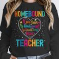 Homebound Teacher Appreciation Week Back To School Heart Unisex Sweatshirt, novelty gifts, funny gifts Homebound Teacher Appreciation Week Back To School Heart Unisex Sweatshirt, novelty gifts, funny gifts