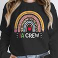 IA Crew Instructional Assistant Rainbow Teachers Aide Unisex Sweatshirt, novelty gifts, funny gifts IA Crew Instructional Assistant Rainbow Teachers Aide Unisex Sweatshirt, novelty gifts, funny gifts