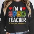 I'm A SPED Teacher Special Education Teacher Unisex Sweatshirt, novelty gifts, funny gifts I'm A SPED Teacher Special Education Teacher Unisex Sweatshirt, novelty gifts, funny gifts