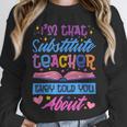 I'M That Substitute Teacher They Told Substitute Teacher Unisex Sweatshirt, novelty gifts, funny gifts I'M That Substitute Teacher They Told Substitute Teacher Unisex Sweatshirt, novelty gifts, funny gifts