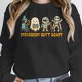 Inclusion Isn't Scary Halloween Sped Teacher Women Men Unisex Sweatshirt, novelty gifts, funny gifts Inclusion Isn't Scary Halloween Sped Teacher Women Men Unisex Sweatshirt, novelty gifts, funny gifts