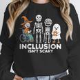 Inclusion Isn't Scary SLP Halloween Costume Sped Teacher Unisex Sweatshirt, novelty gifts, funny gifts Inclusion Isn't Scary SLP Halloween Costume Sped Teacher Unisex Sweatshirt, novelty gifts, funny gifts