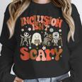 Inclusion Isn't Scary SLP Sped Teacher Halloween Unisex Sweatshirt, novelty gifts, funny gifts