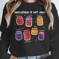 Inclusion Is My Jam Special Education Teacher Para Autism Unisex Sweatshirt, novelty gifts, funny gifts Inclusion Is My Jam Special Education Teacher Para Autism Unisex Sweatshirt, novelty gifts, funny gifts