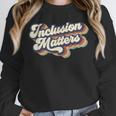 Inclusion Matters Retro Special Education Teacher Women Unisex Sweatshirt, novelty gifts, funny gifts Inclusion Matters Retro Special Education Teacher Women Unisex Sweatshirt, novelty gifts, funny gifts