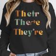 Their There They'Re English Teacher Gramma Police Joke Unisex Sweatshirt, novelty gifts, funny gifts Their There They'Re English Teacher Gramma Police Joke Unisex Sweatshirt, novelty gifts, funny gifts