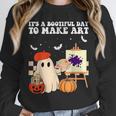It's A Bootiful Day To Make Art Groovy Art Teacher Halloween Unisex Sweatshirt, novelty gifts, funny gifts It's A Bootiful Day To Make Art Groovy Art Teacher Halloween Unisex Sweatshirt, novelty gifts, funny gifts