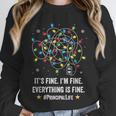 It's Fine I'm Fine Christmas Light Principal Teacher Xmas Men Women Unisex Sweatshirt, novelty gifts, funny gifts It's Fine I'm Fine Christmas Light Principal Teacher Xmas Men Women Unisex Sweatshirt, novelty gifts, funny gifts