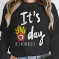 It's Fry Day Teacher Life Unisex Sweatshirt, novelty gifts, funny gifts It's Fry Day Teacher Life Unisex Sweatshirt, novelty gifts, funny gifts