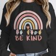 Be Kind ASL Sign Language Deaf SPED Teacher Kids Men Women Unisex Sweatshirt, novelty gifts, funny gifts