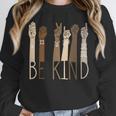 Be Kind Sign Language Hand Talking Teachers Interpreter ASL Men Women Unisex Sweatshirt, novelty gifts, funny gifts Be Kind Sign Language Hand Talking Teachers Interpreter ASL Men Women Unisex Sweatshirt, novelty gifts, funny gifts