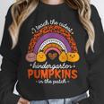 Kindergarten Teacher Pumpkin Patch Cute Unisex Sweatshirt, novelty gifts, funny gifts
