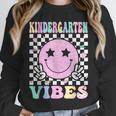 Kindergarten Vibes First Day Of School Kindergarten Teacher Unisex Sweatshirt, novelty gifts, funny gifts Kindergarten Vibes First Day Of School Kindergarten Teacher Unisex Sweatshirt, novelty gifts, funny gifts