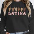 Latina ASL American Sign Language Latina Power ASL Teacher Unisex Sweatshirt, novelty gifts, funny gifts Latina ASL American Sign Language Latina Power ASL Teacher Unisex Sweatshirt, novelty gifts, funny gifts