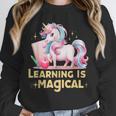LEARNING IS MAGICAL TEACHER UNICORN BACK TO SCHOOL UNICORN Unisex Sweatshirt, novelty gifts, funny gifts LEARNING IS MAGICAL TEACHER UNICORN BACK TO SCHOOL UNICORN Unisex Sweatshirt, novelty gifts, funny gifts