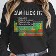 Can I Lick It Periodic Table Science Teacher Student Unisex Sweatshirt, novelty gifts, funny gifts Can I Lick It Periodic Table Science Teacher Student Unisex Sweatshirt, novelty gifts, funny gifts
