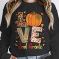 Love 2nd Grade Happy Fall Thanksgiving For 2nd Teacher For Men Women Girls Kids Unisex Sweatshirt, novelty gifts, funny gifts Love 2nd Grade Happy Fall Thanksgiving For 2nd Teacher For Men Women Girls Kids Unisex Sweatshirt, novelty gifts, funny gifts