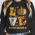 LOVE 3rd Grade Pumpkin Teacher Student Halloween Costume Unisex Sweatshirt, novelty gifts, funny gifts LOVE 3rd Grade Pumpkin Teacher Student Halloween Costume Unisex Sweatshirt, novelty gifts, funny gifts