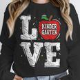 LOVE Kindergarten Teacher Student School Apple Unisex Sweatshirt, novelty gifts, funny gifts LOVE Kindergarten Teacher Student School Apple Unisex Sweatshirt, novelty gifts, funny gifts