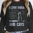 I Love Math And Cats Cat Lover Science Teacher Student Unisex Sweatshirt, novelty gifts, funny gifts I Love Math And Cats Cat Lover Science Teacher Student Unisex Sweatshirt, novelty gifts, funny gifts