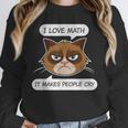 I Love Math It Makes People Cry Math Teacher Unisex Sweatshirt, novelty gifts, funny gifts I Love Math It Makes People Cry Math Teacher Unisex Sweatshirt, novelty gifts, funny gifts