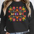 Maestra Cinco De Mayo Spanish Mexican Teacher Unisex Sweatshirt, novelty gifts, funny gifts